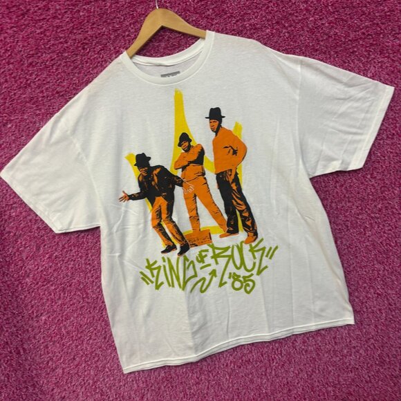 Run DMC King of Rock 85' Rap tee size 2xl - Picture 3 of 4